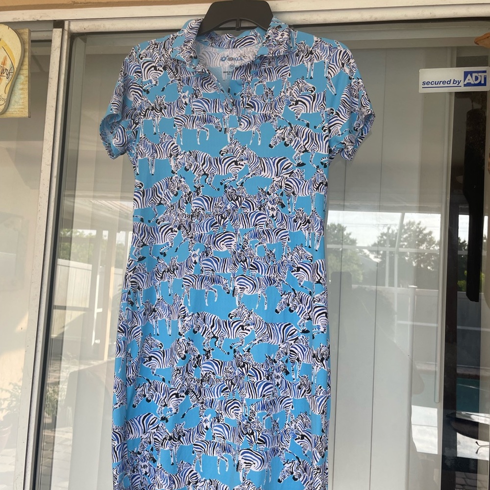 IBKUL dress.  XS.  Super cute zebra dress.